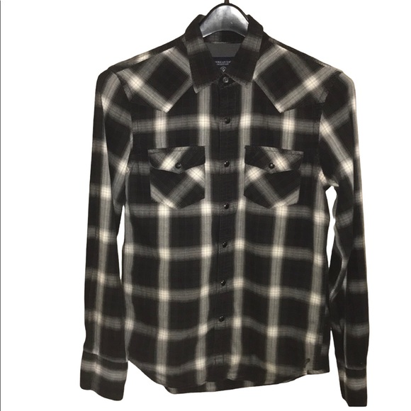 American Eagle Outfitters Other - Men’s American Eagle Plaid Western Style Shirt